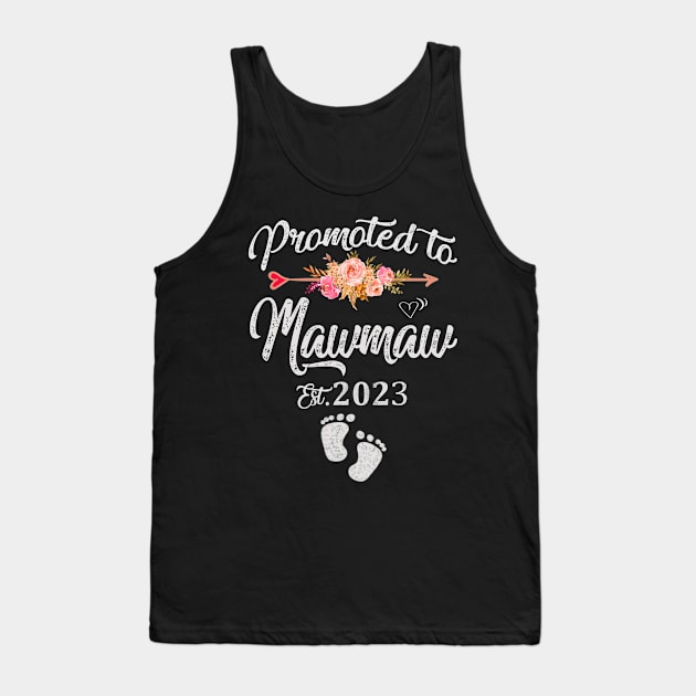 Promoted to mawmaw est 2023 Tank Top by Leosit